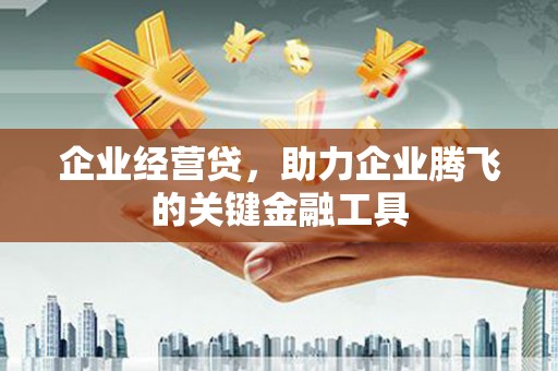 裕安企业经营贷，助力企业腾飞的关键金融工具