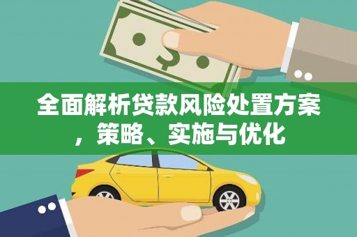 裕安全面解析贷款风险处置方案，策略、实施与优化