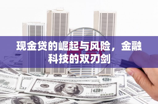裕安现金贷的崛起与风险，金融科技的双刃剑