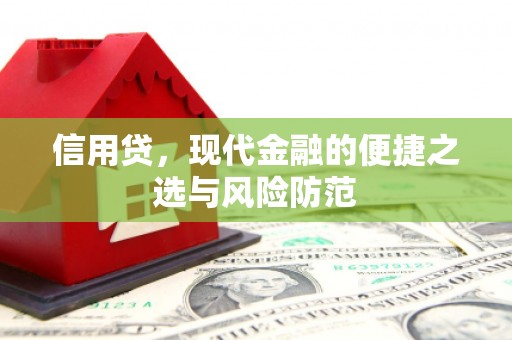 裕安信用贷，现代金融的便捷之选与风险防范