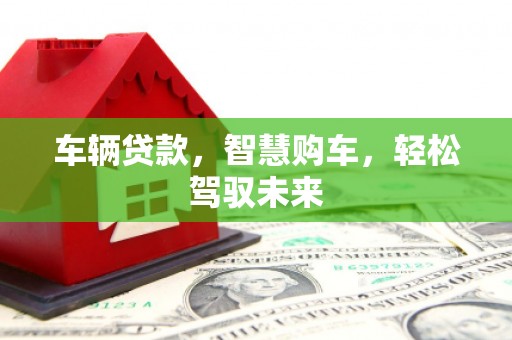 裕安车辆贷款，智慧购车，轻松驾驭未来