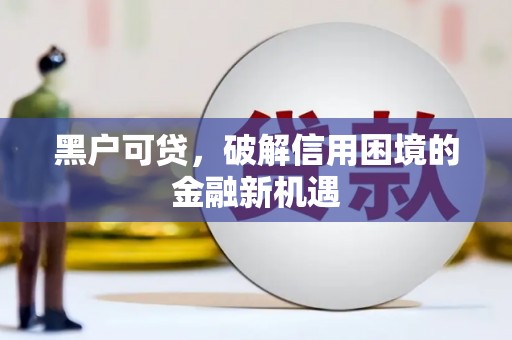 裕安黑户可贷，破解信用困境的金融新机遇