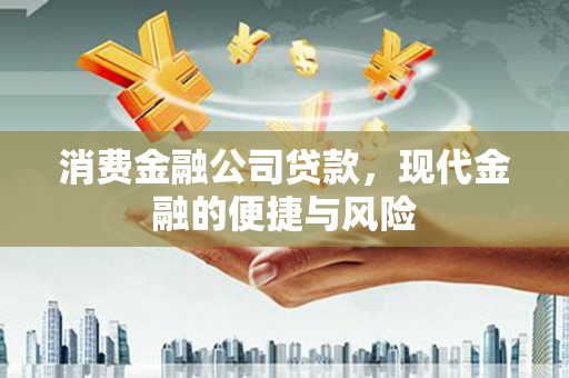 裕安消费金融公司贷款，现代金融的便捷与风险